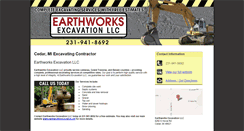 Desktop Screenshot of earthworksexcavatingllc.com